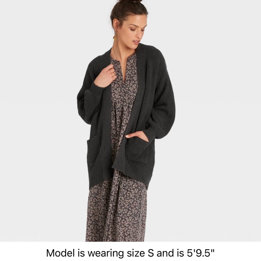 Universal Thread open front cardigan